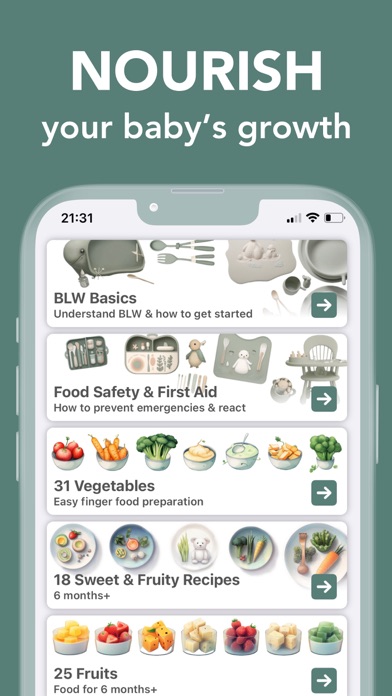 Baby Led Weaning App - BLW screenshot 4