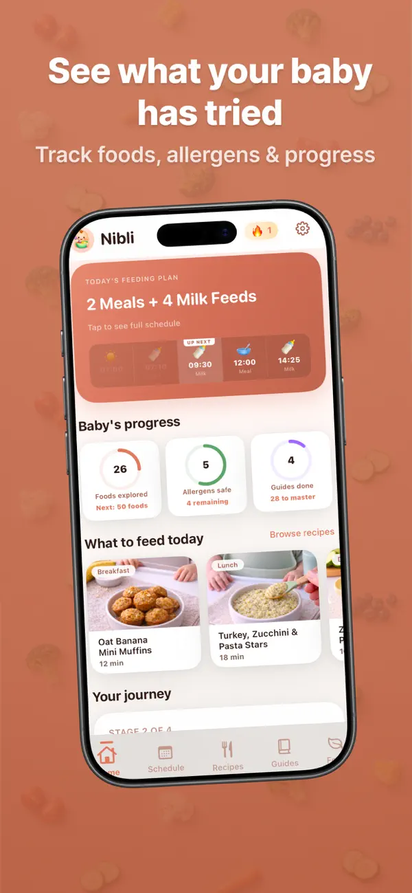 Nibli - BLW Recipes & meals screenshot 3