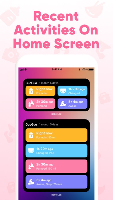 Baby Log: Newborn Tracker screenshot 2