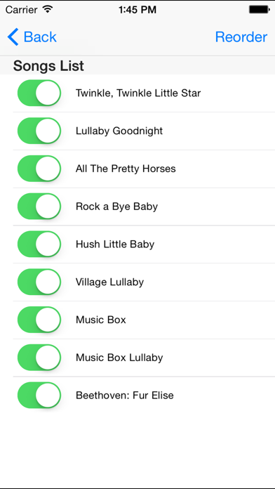 Baby Lullabies Songs screenshot 1