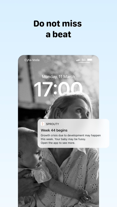 Baby Milestone Tracker Sprouty screenshot 1