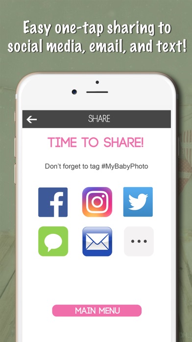 Baby Milestones Sticker Pics screenshot 2