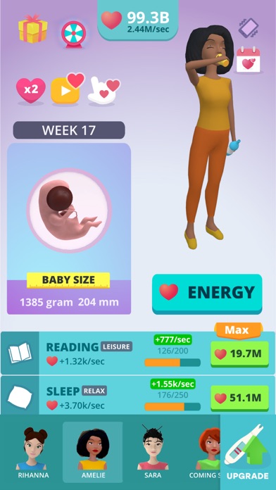 Baby & Mom Idle Life Simulator screenshot 2