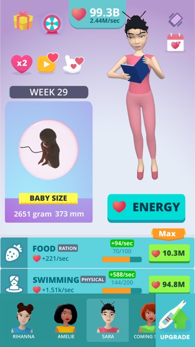 Baby & Mom Idle Life Simulator screenshot 1
