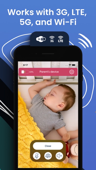 Baby Monitor Saby + Cry Alarm screenshot 2