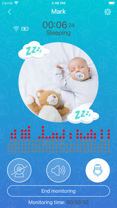 Baby Monitor: Video Nanny Cam screenshot 2