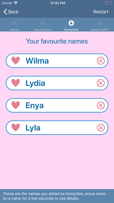 Baby Name Genie screenshot 2