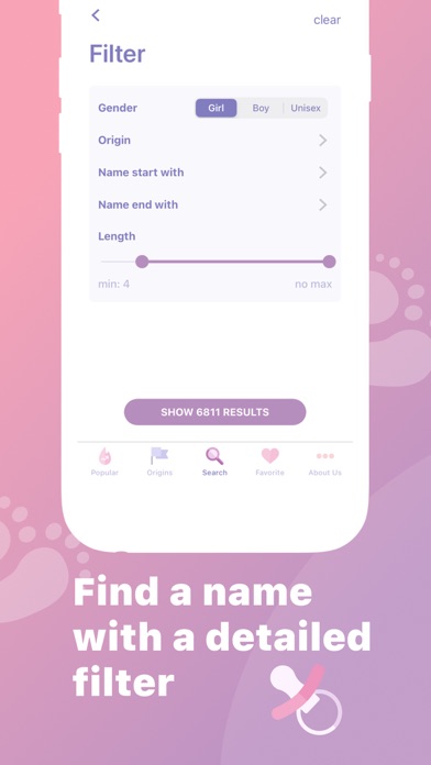 Baby Names: Meaning & Origin screenshot 2
