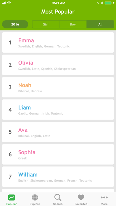 Baby Names ‎ screenshot 6