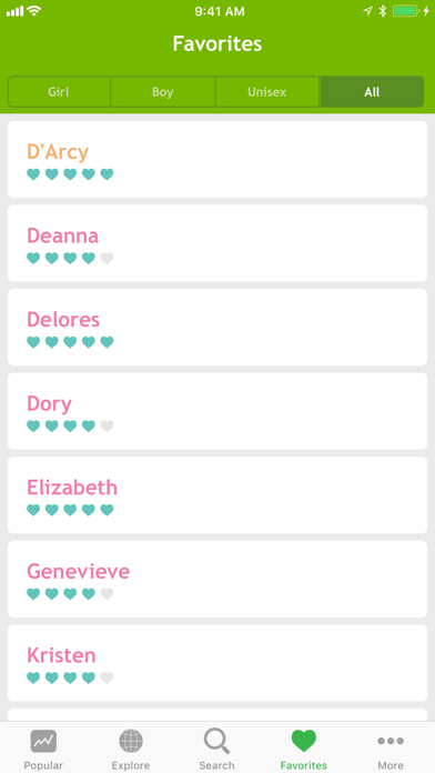 Baby Names ‎ screenshot 1