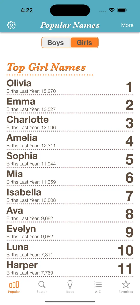 Baby Names™ screenshot 5