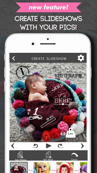 Baby Photo Editor Sticker Pics screenshot 4