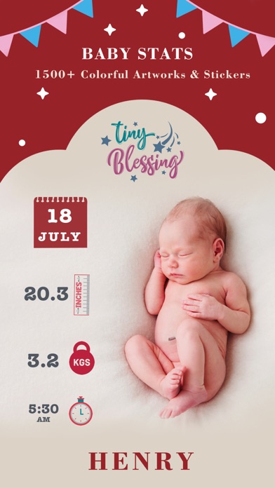 Baby Photo Editor & Story Art screenshot 5
