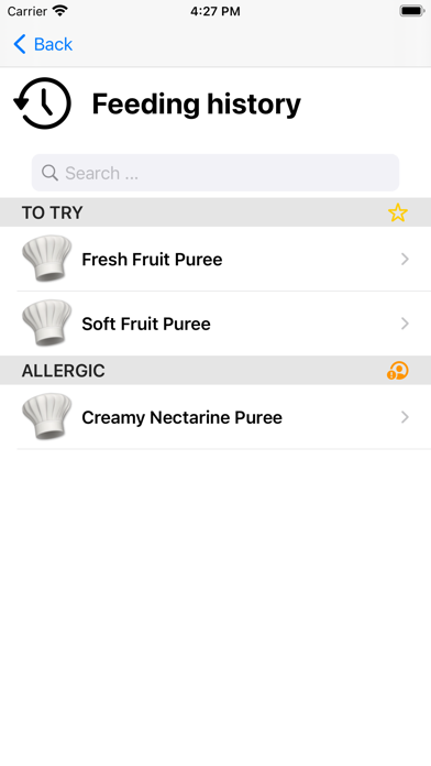 Baby Solid Food screenshot 3