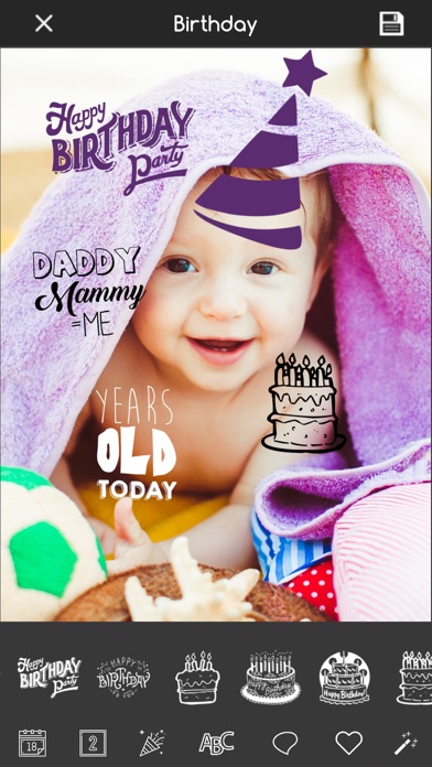 Baby Story Photo Snap Art screenshot 2