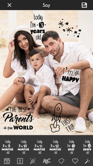 Baby Story Photo Snap Art screenshot 1