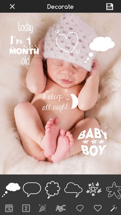 Baby Story Photo Snap Art screenshot 3