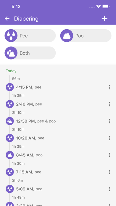 Baby Tracker! screenshot 1