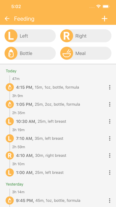 Baby Tracker! screenshot 3
