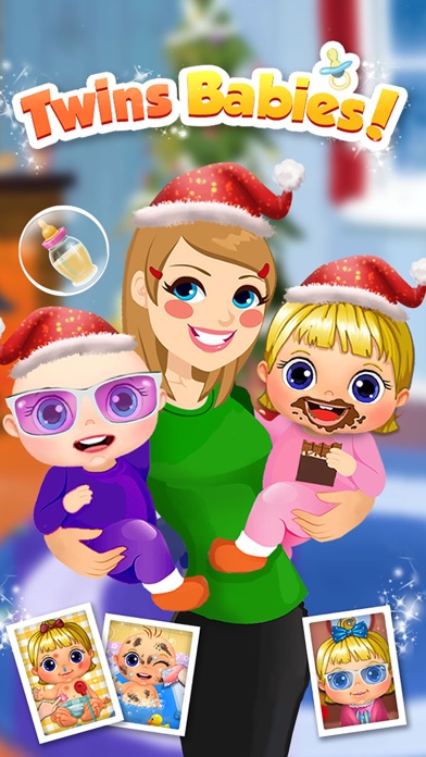 Baby Twins - Newborn Feed, Care & Two Terrible screenshot 1