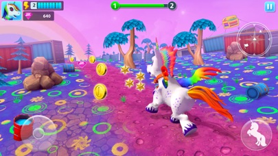 Baby Unicorn: Simulator Games screenshot 2