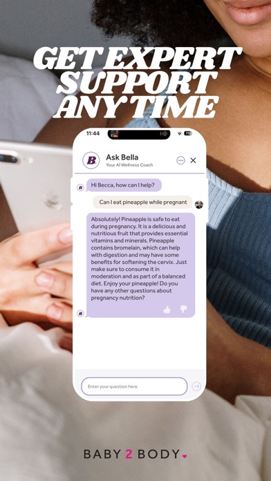 Baby2Body: Pregnancy Wellness screenshot 2