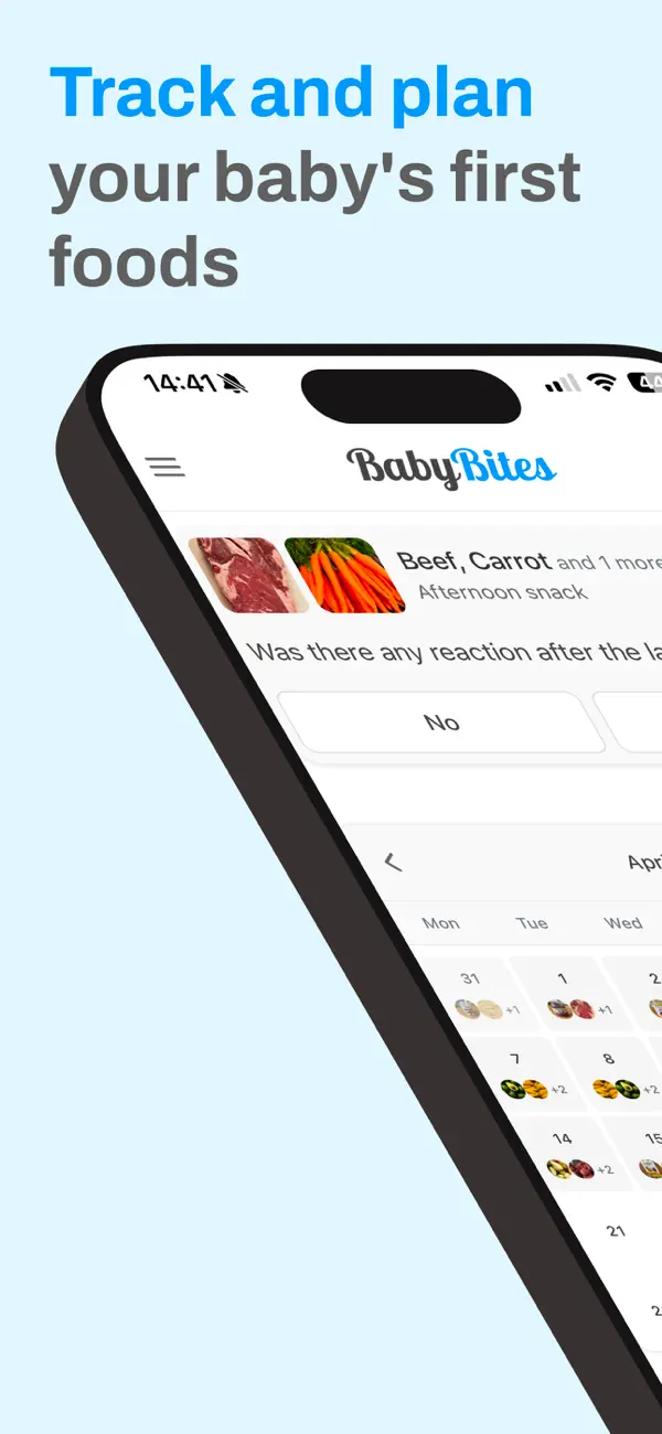 BabyBites - First baby foods screenshot 5