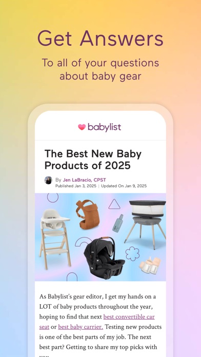Babylist Baby Registry screenshot 5