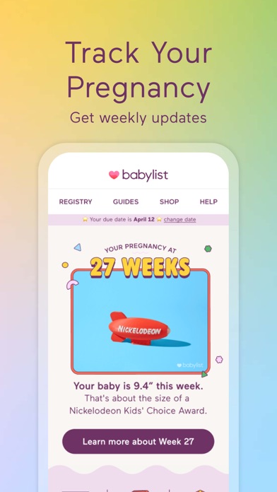 Babylist Baby Registry screenshot 8