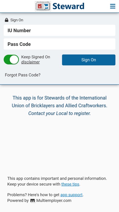 BAC Steward screenshot 3
