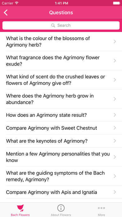 Bach Flowers Remedies screenshot 2