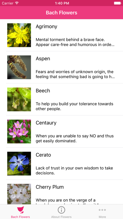 Bach Flowers Remedies screenshot 4