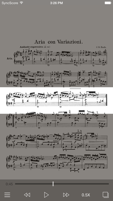 Bach Goldberg Variations screenshot 4