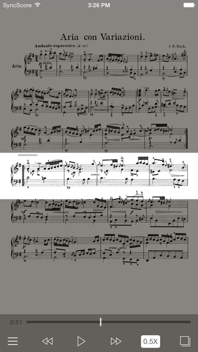 Bach Goldberg Variations screenshot 3