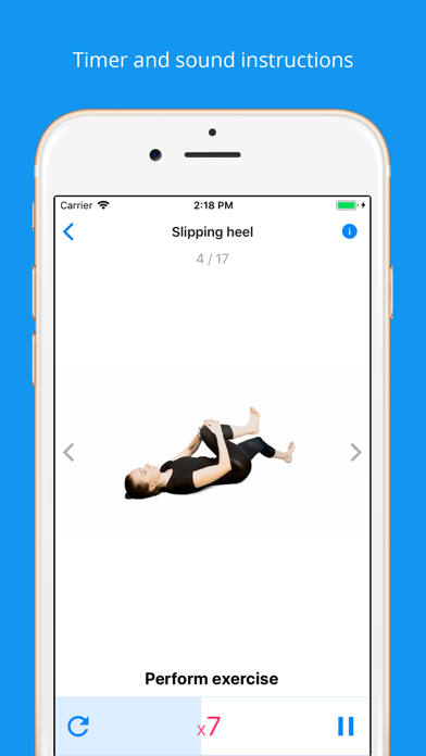 Back pain exercises at home screenshot 4