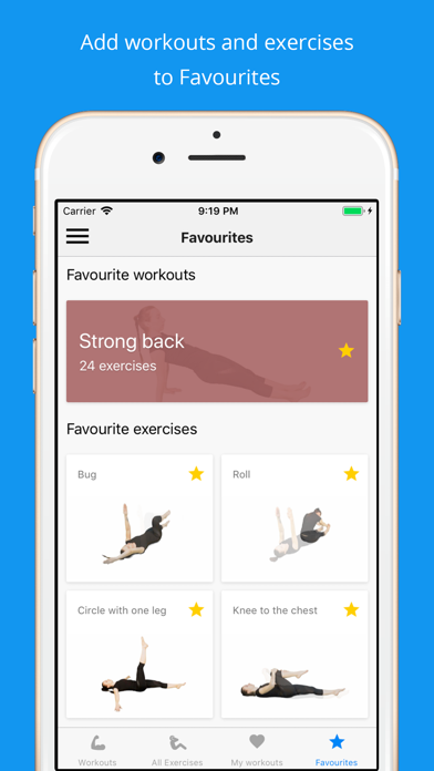 Back pain exercises at home screenshot 1
