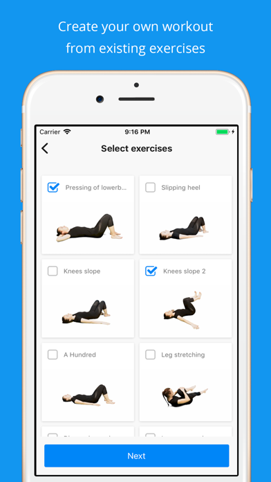 Back pain exercises at home screenshot 2