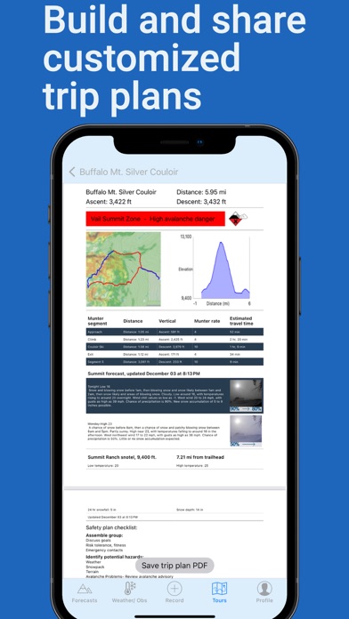 Backcountry Ski - Beta App screenshot 3