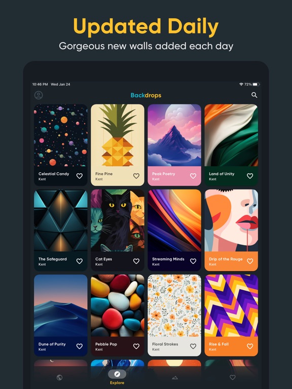 Backdrops - Wallpapers screenshot 3