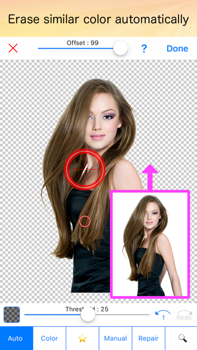 Background Eraser 〜 Stickers screenshot 1
