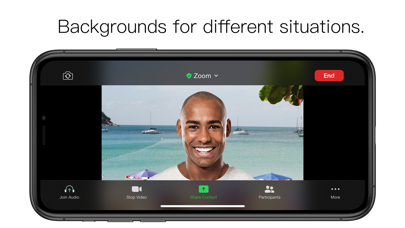 Backgrounds for Zoom screenshot 3