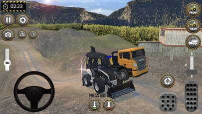 Backhoe Loader Truck Simulator screenshot 1