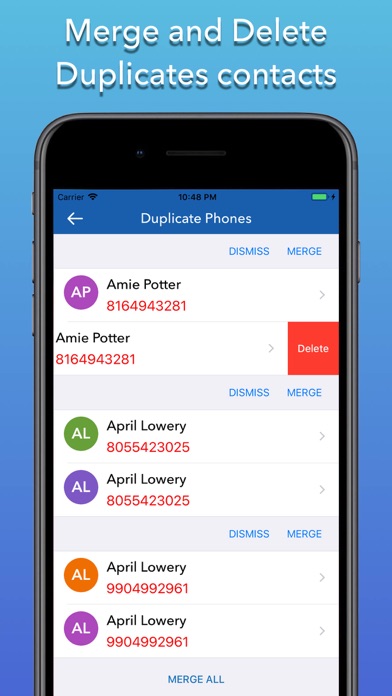 Backup Contacts Cleaner screenshot 5