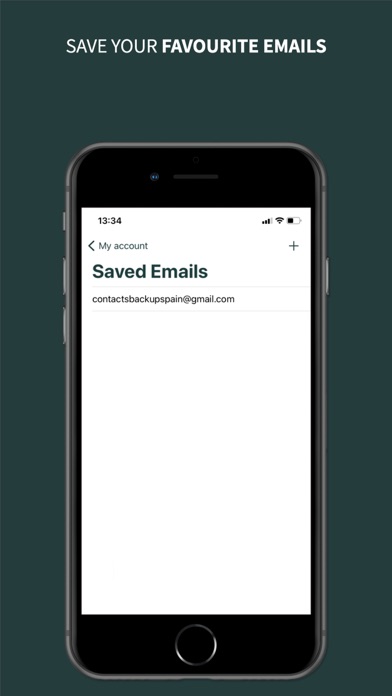 Backup your contacts PRO screenshot 1