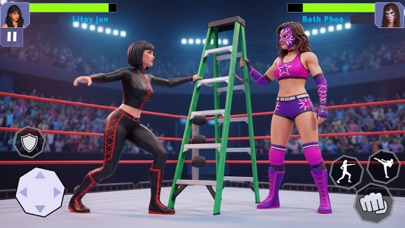 Bad Girls Wrestling Games 2026 screenshot 2
