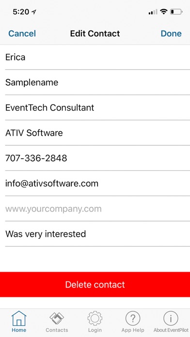 BadgeScanner™ Lead Retrieval screenshot 1