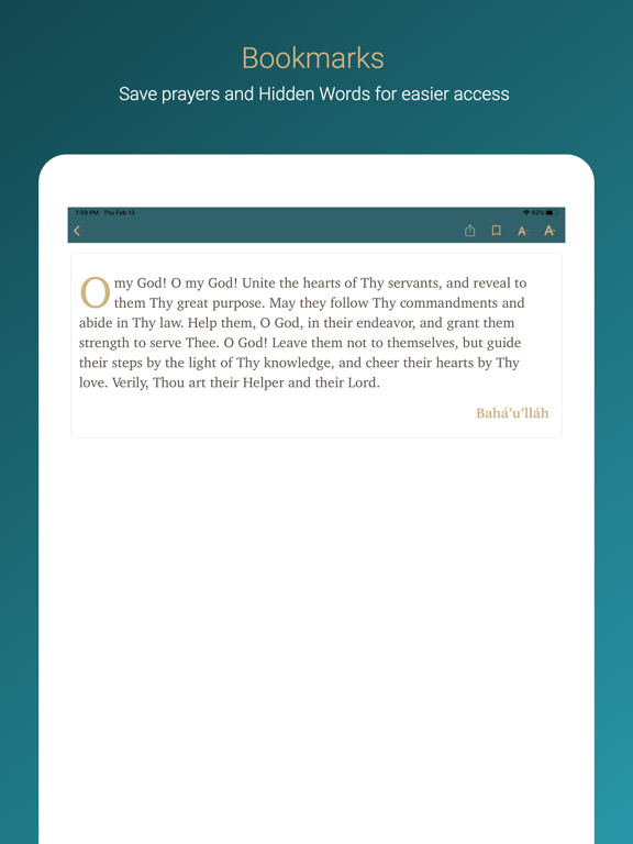 Bahá'í Prayers screenshot 6
