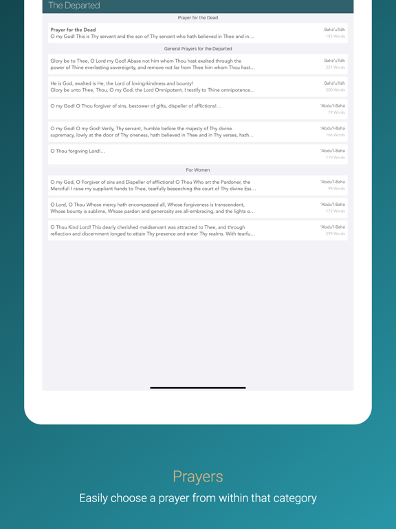 Bahá'í Prayers screenshot 7