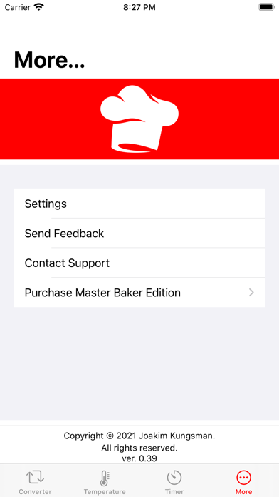 Bake: Baking Converter & Timer screenshot 2