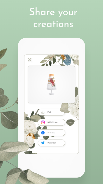 Bakely Wedding Cake Decorating screenshot 1